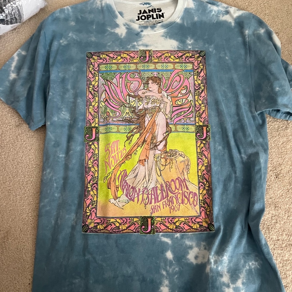 Janis Joplin vintage band tee